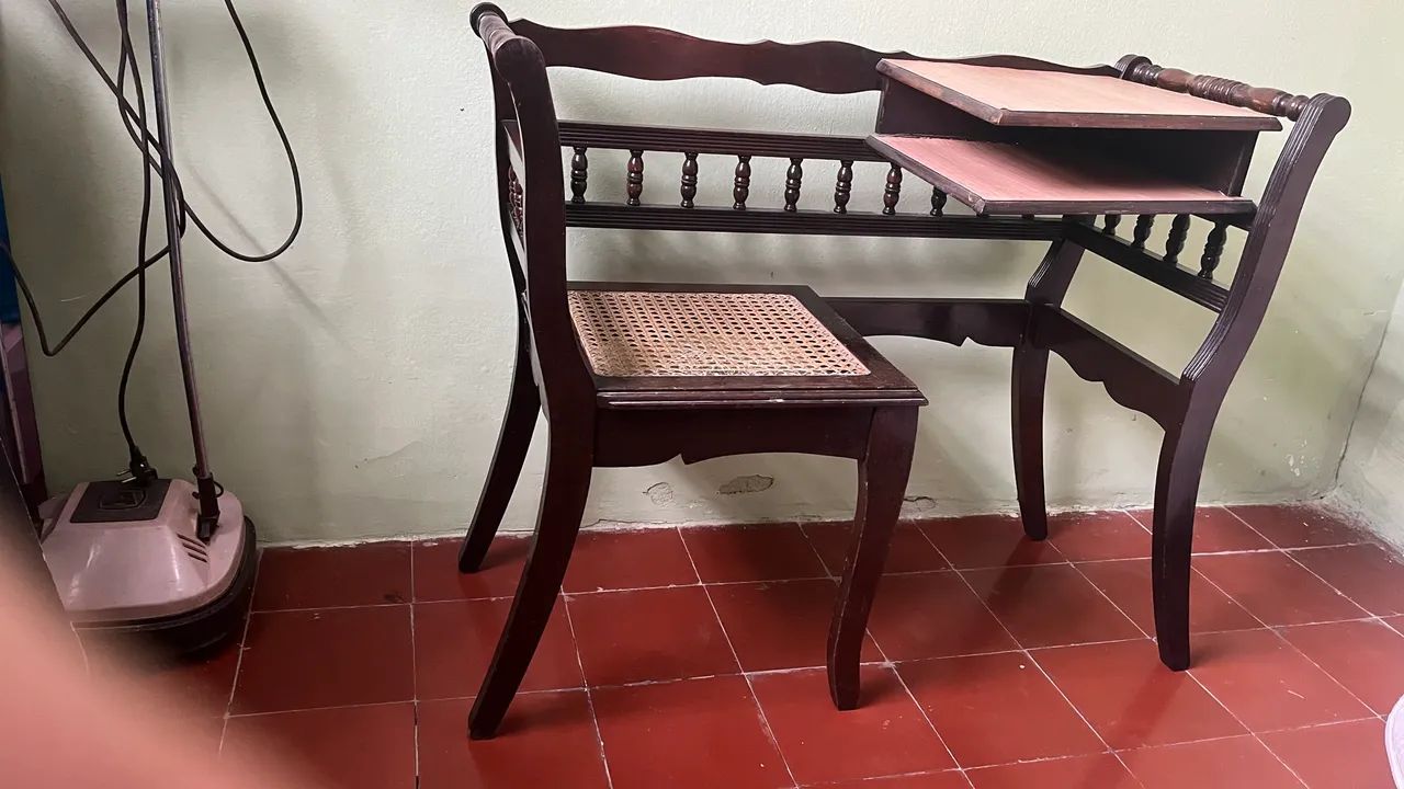 Cadeira namoradeira antiga - Foto 2