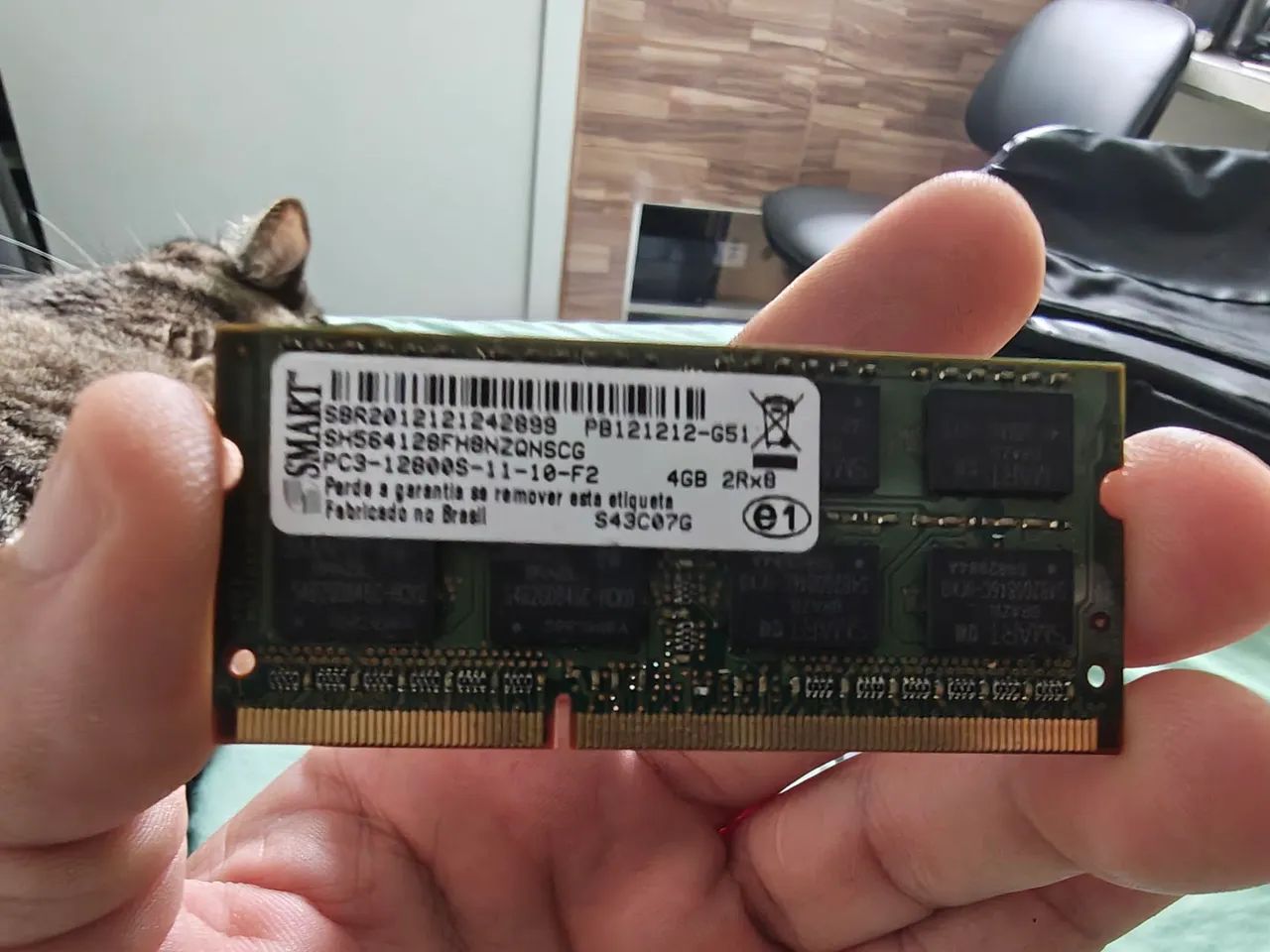 Memória RAM SMART?  4GB DDR3 PC3L12800S.  - Foto 2