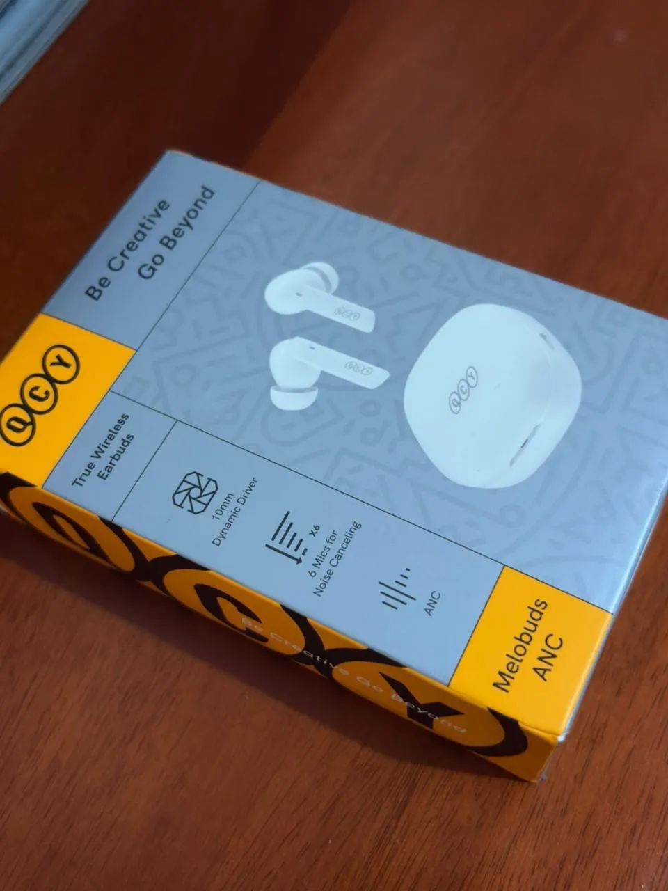 Fone Bluetooth QCY HT05 Branco - Novo - Foto 4