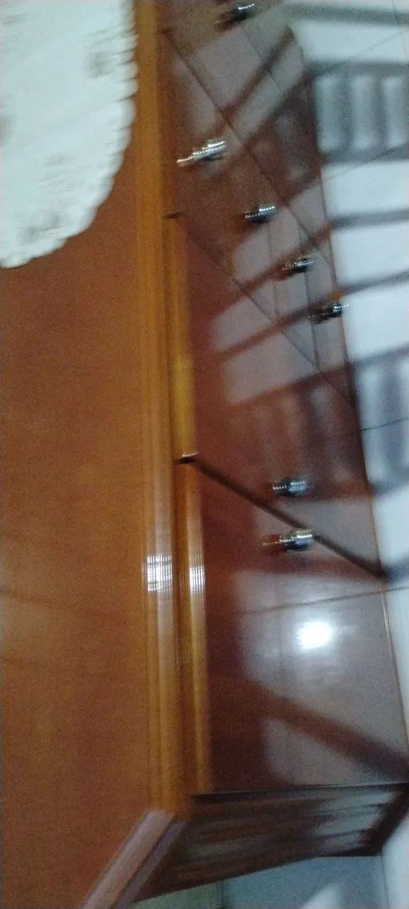 Mesa em vidro c 6 cadeiras e Buffet  - Foto 4
