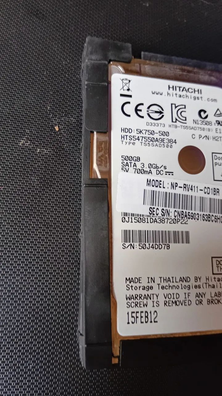 HD 500GB SATA Notebook e Pc - Foto 3