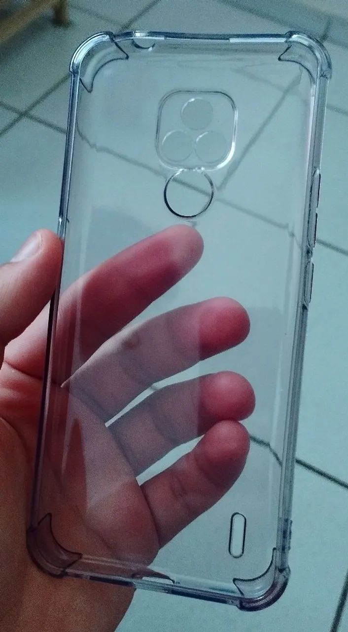 MOTOROLA MOTO E7 COM PELÍCULA + CAPINHA  - Foto 4