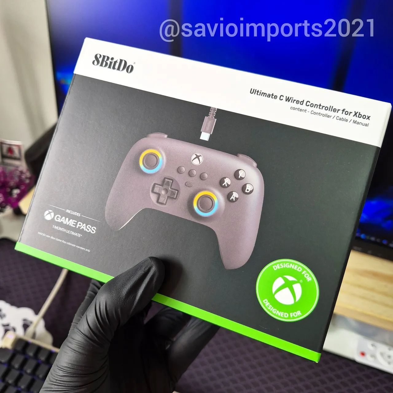 Controle 8BitDo Ultimate C para Xbox - Foto 3