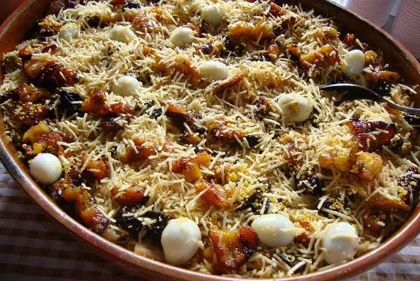 Encomendas de comidas, salgados