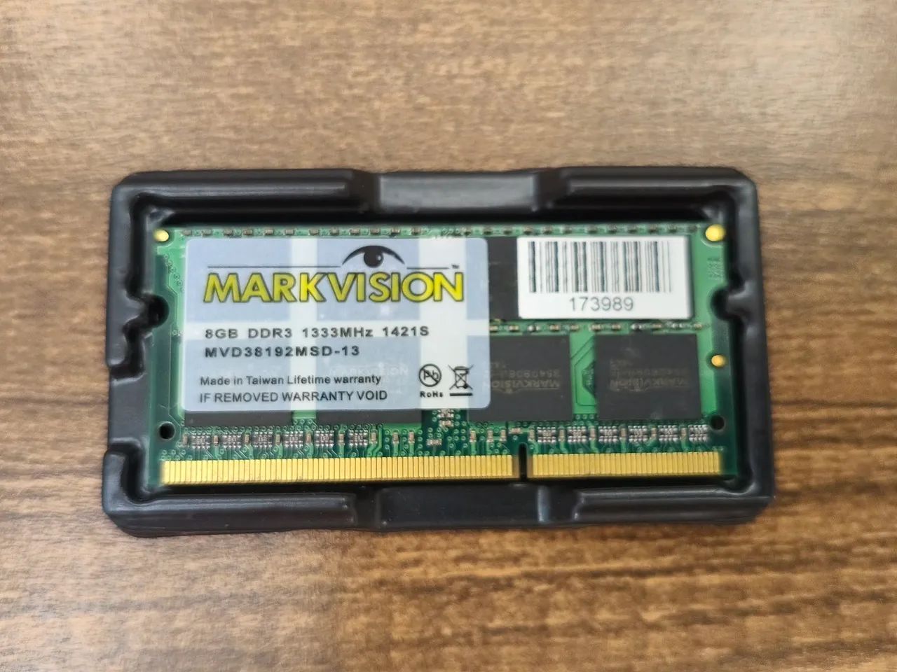 Pente de memória RAM 8GB Markvision