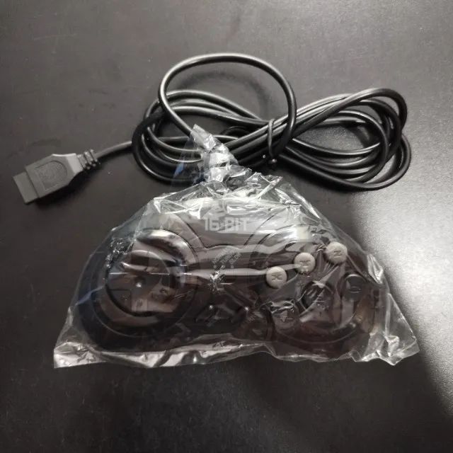 Controle mega drive paralelo turbo (também compatível com outros sistemas 16bits) - Foto 4