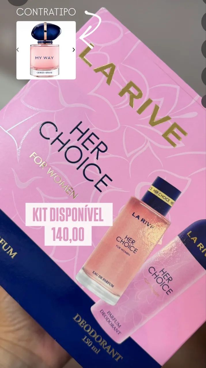 Perfume Lá Rive 