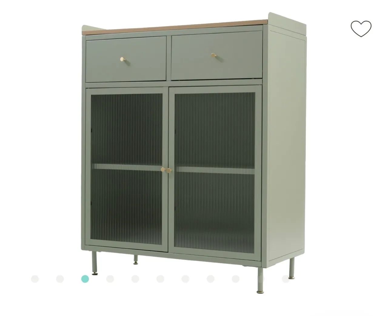 Buffet 2 portas Durin Verde