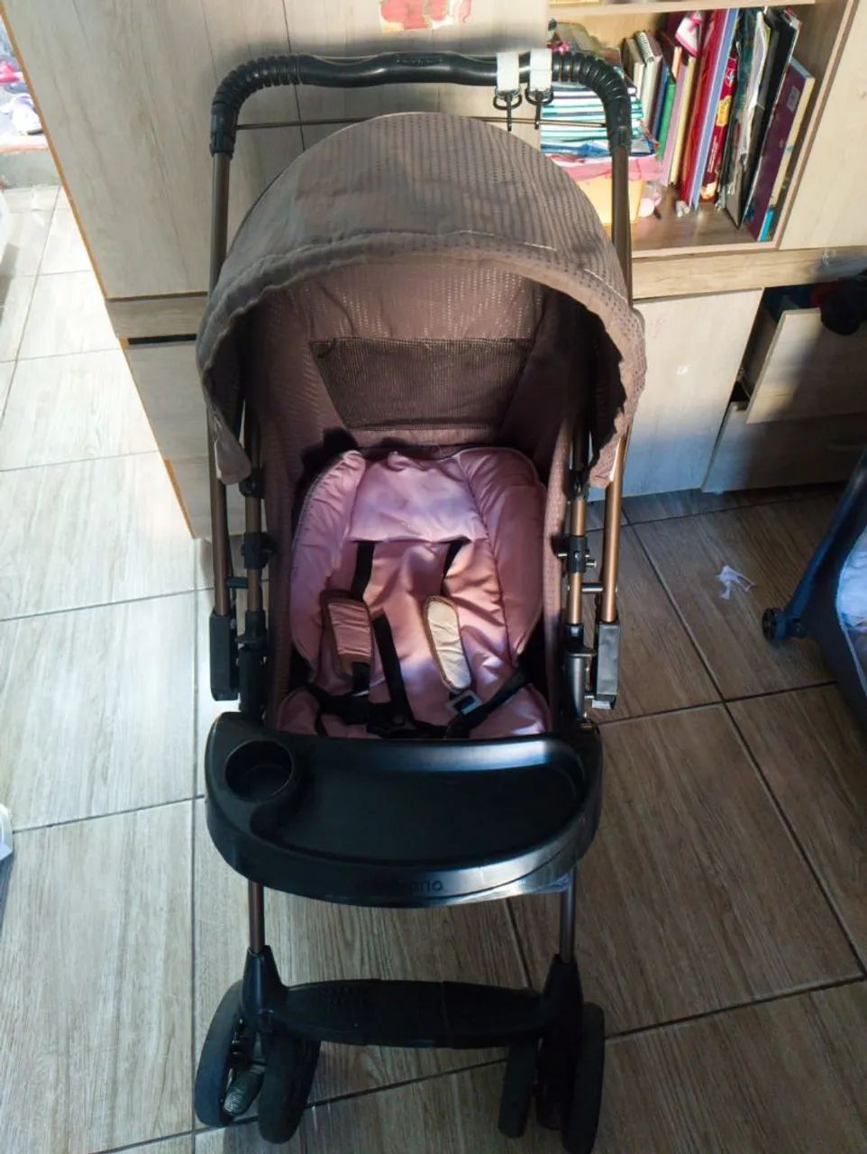 Carrinho de bebê feminino  - Foto 3
