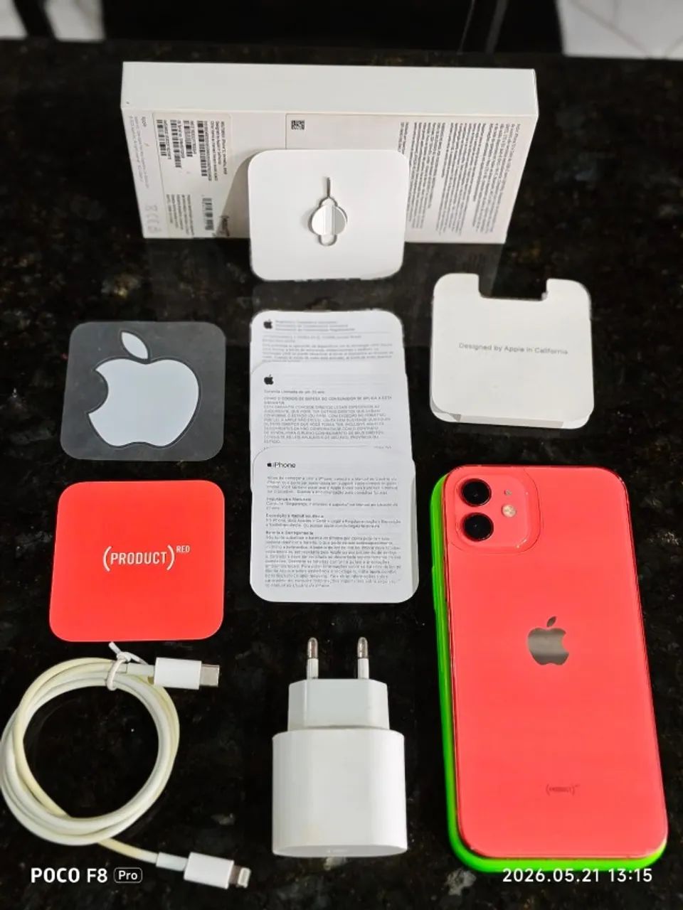 iPhone 12 64gb vermelho - Celulares e Smartphones - Guaratiba, Rio