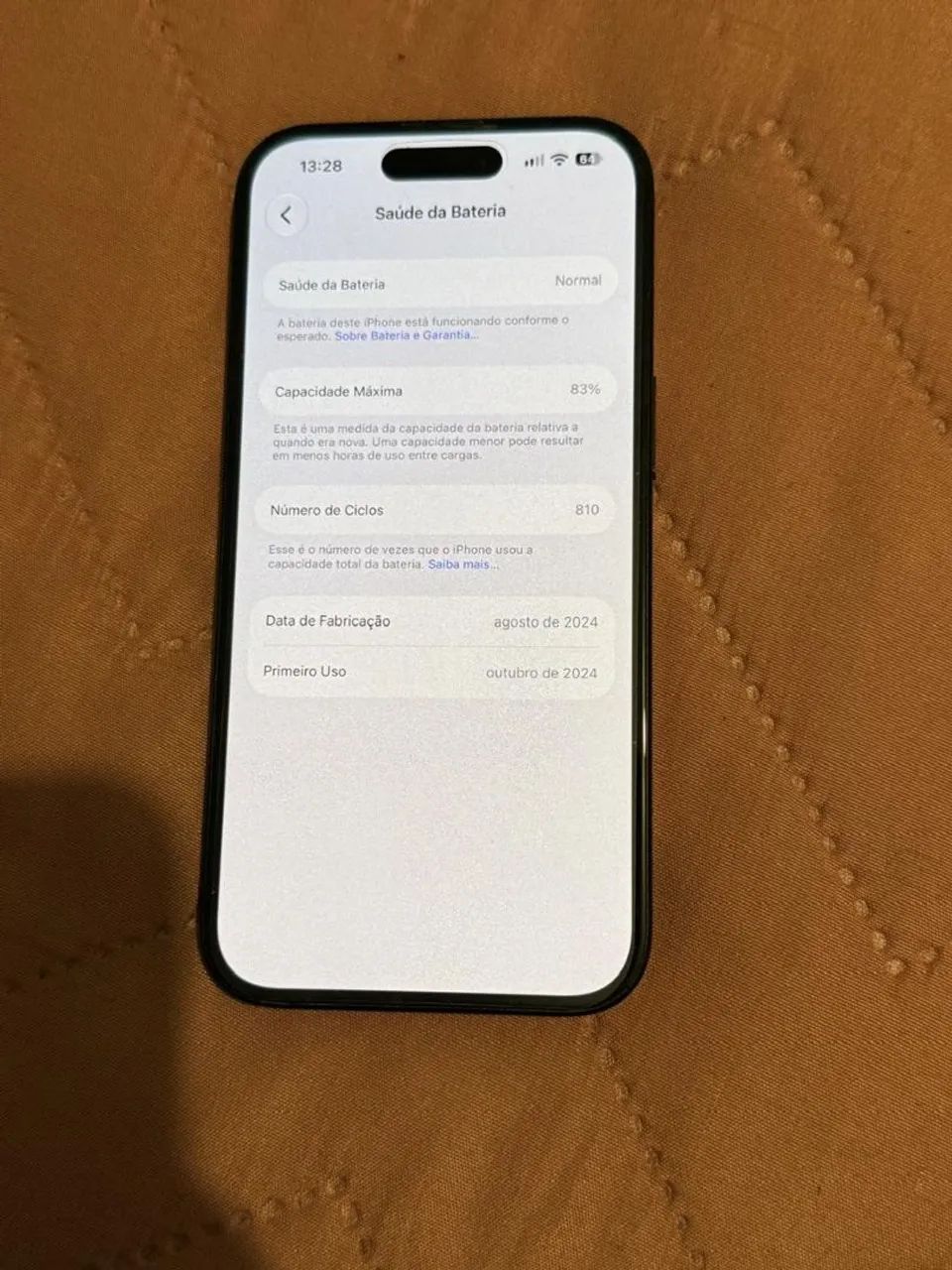 iPhone 15 128GB - Apple <br>Bateria: 83% - Foto 2