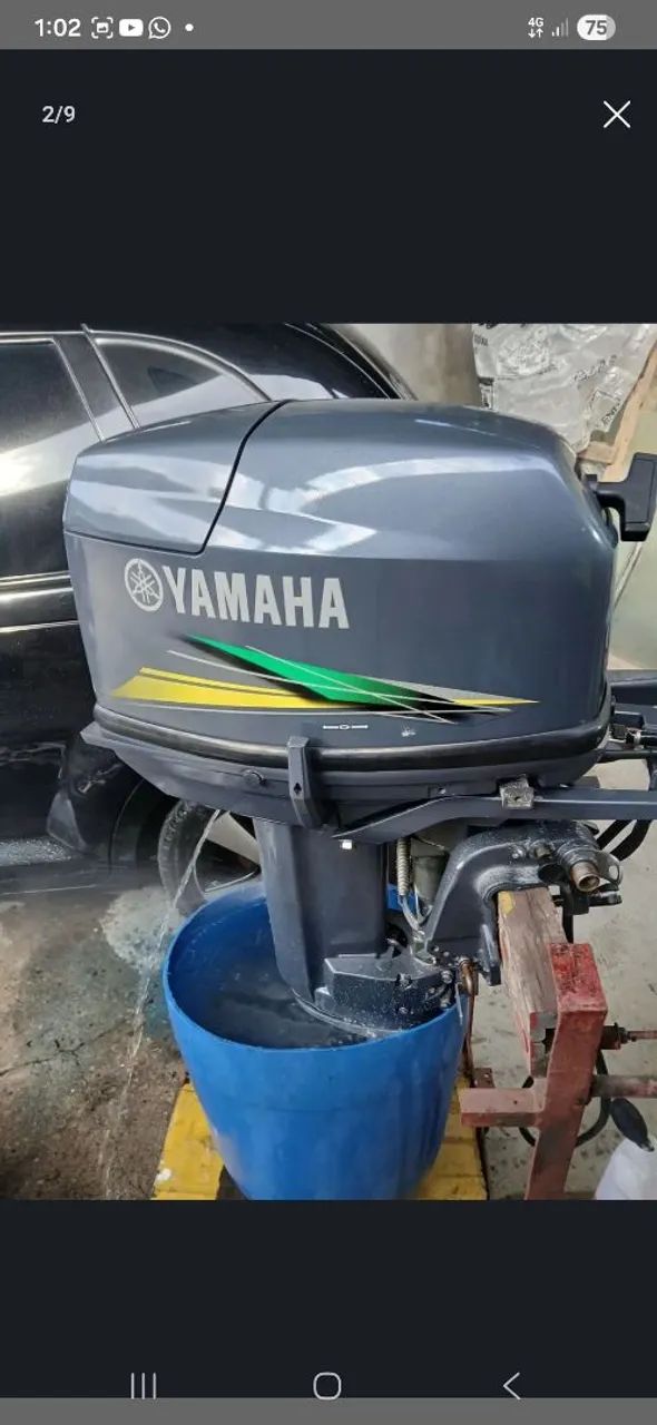 Motor Yamaha 2 tempos muito zero