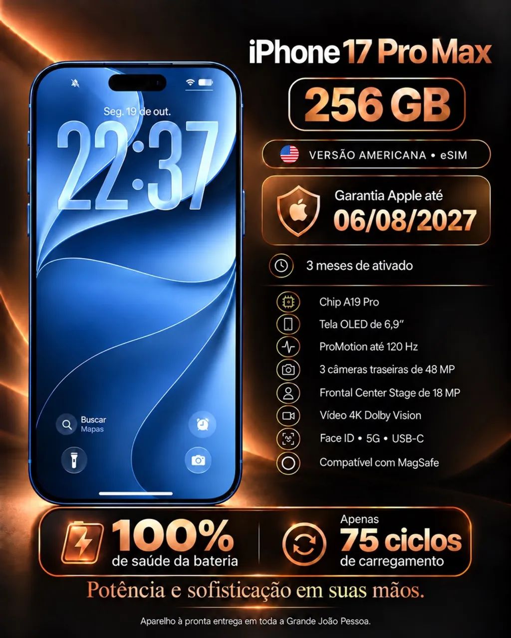 iPhone 17 Pro Max 256 GB 