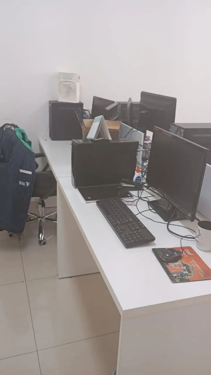 Estação de trabalho mesas de escritório modular - Foto 4