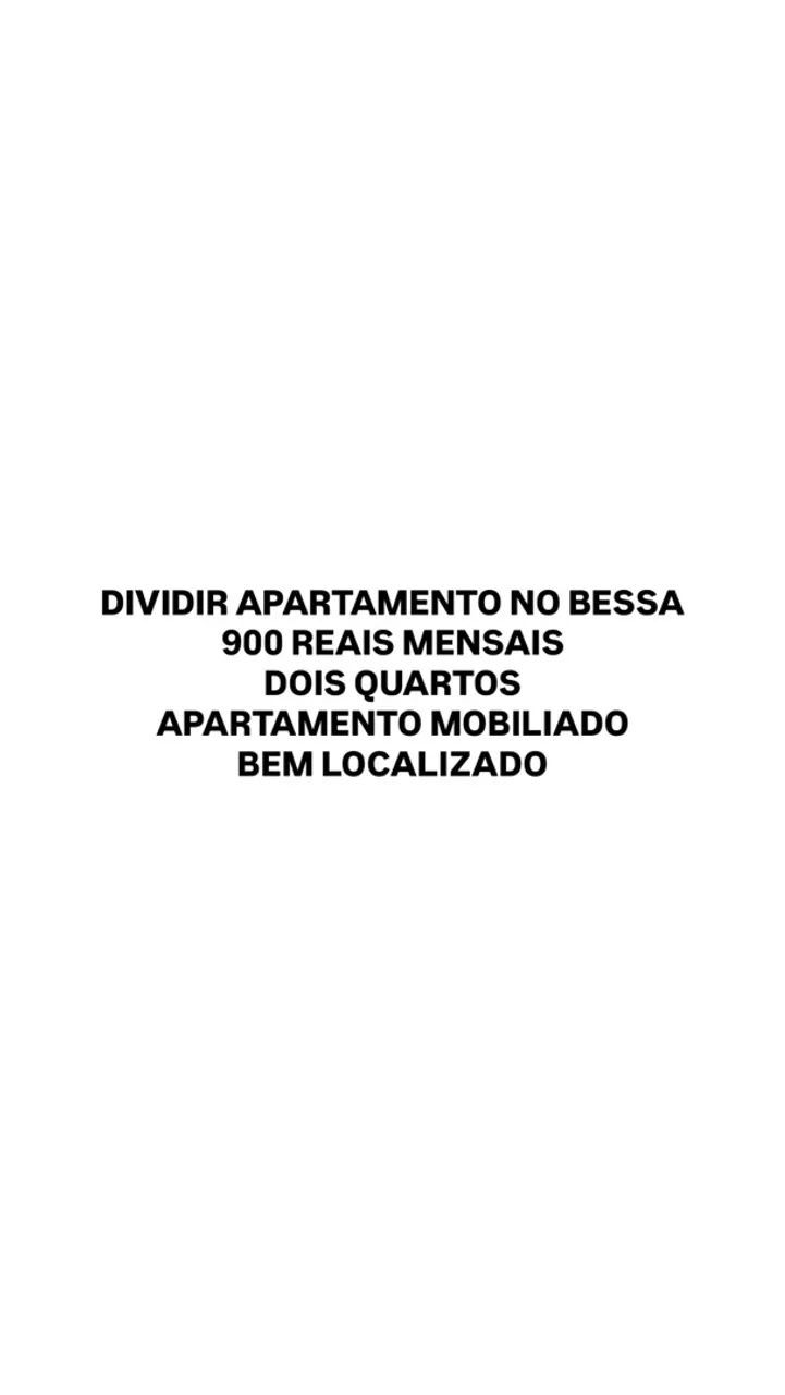 DIVIDIR APARTAMENTO - BESSA