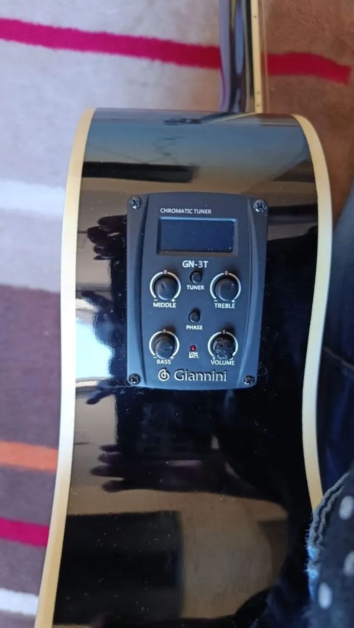 Violão Giannini elétrico  - Foto 4