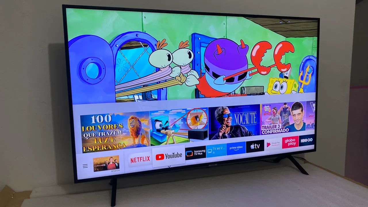 TV SMART SAMSUNG 55 POLEGADAS 4K - Foto 2