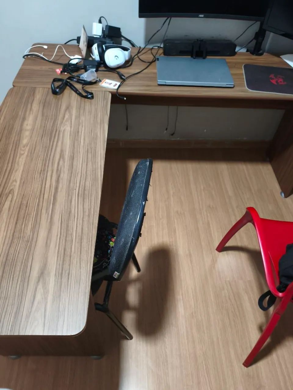 Mesa para escritório computador em L - Foto 2