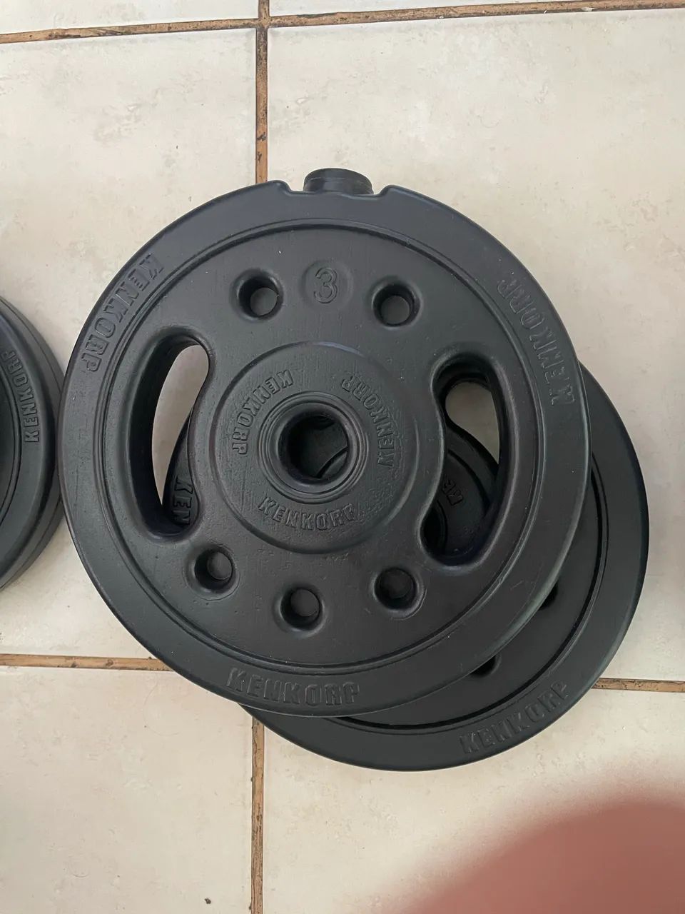 kit musculação 20kg - Foto 4
