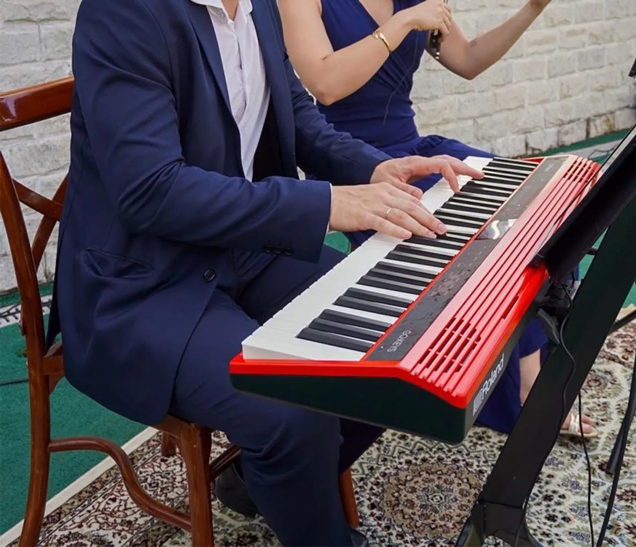 Roland Go Keys Usado c/ capa e cabo  - Foto 4
