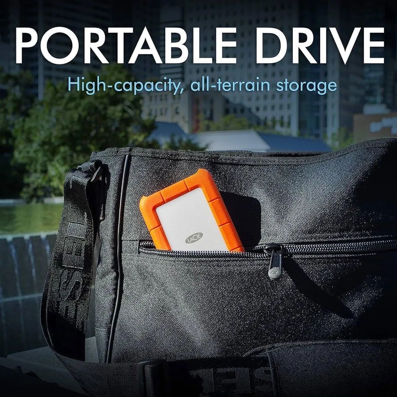 HDD Externo Lacie Seagate 5TB USB-C 130mb/s