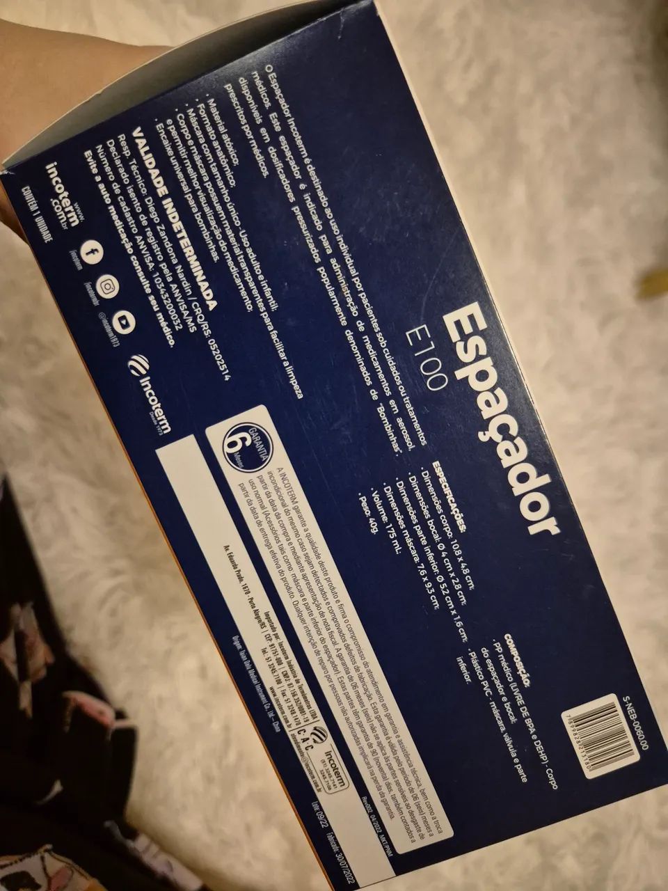 Espaçador E100 com máscara  - Foto 2