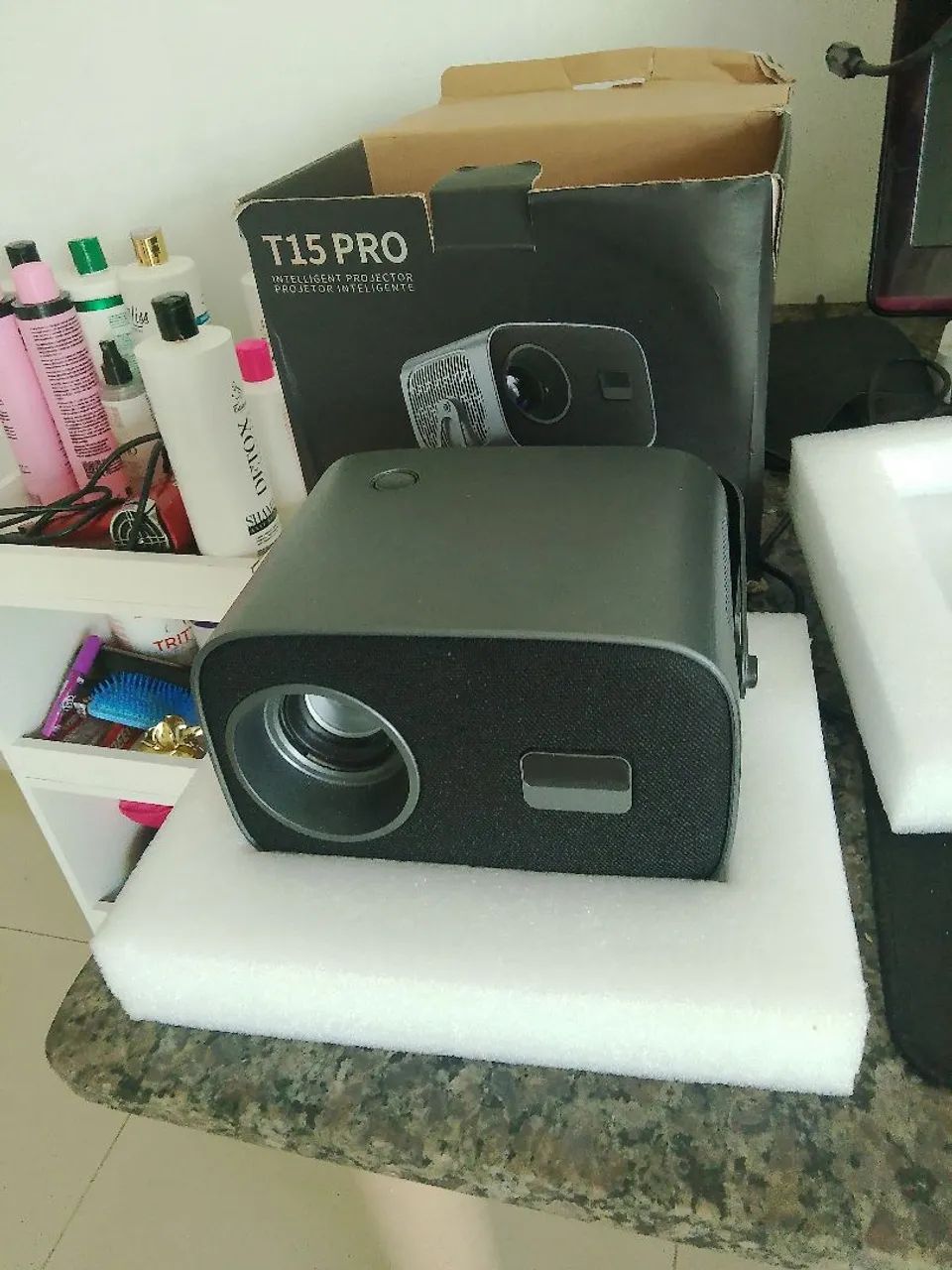Projetor t15 pro 