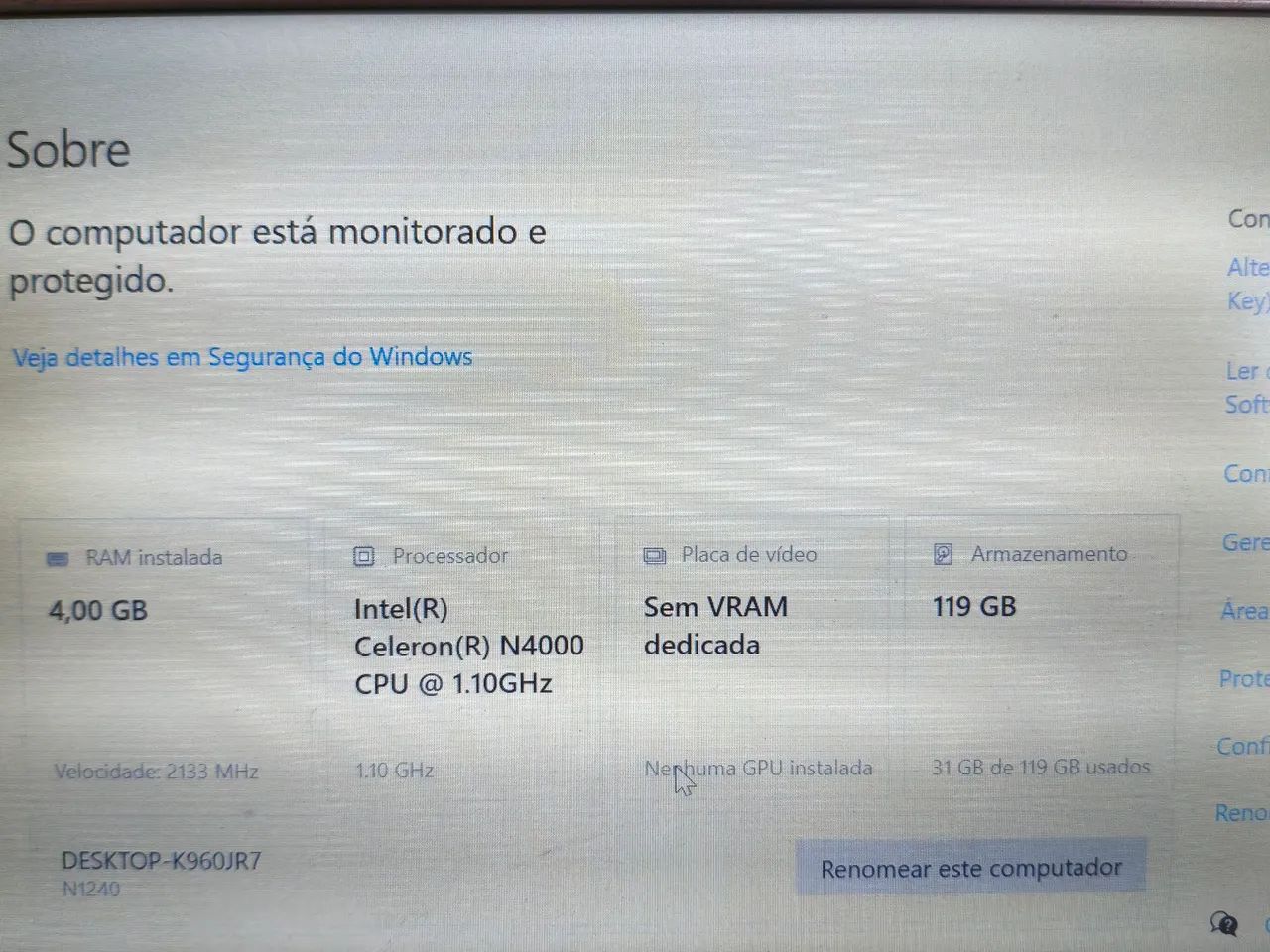 Notebook positivo Master N120 - Foto 5