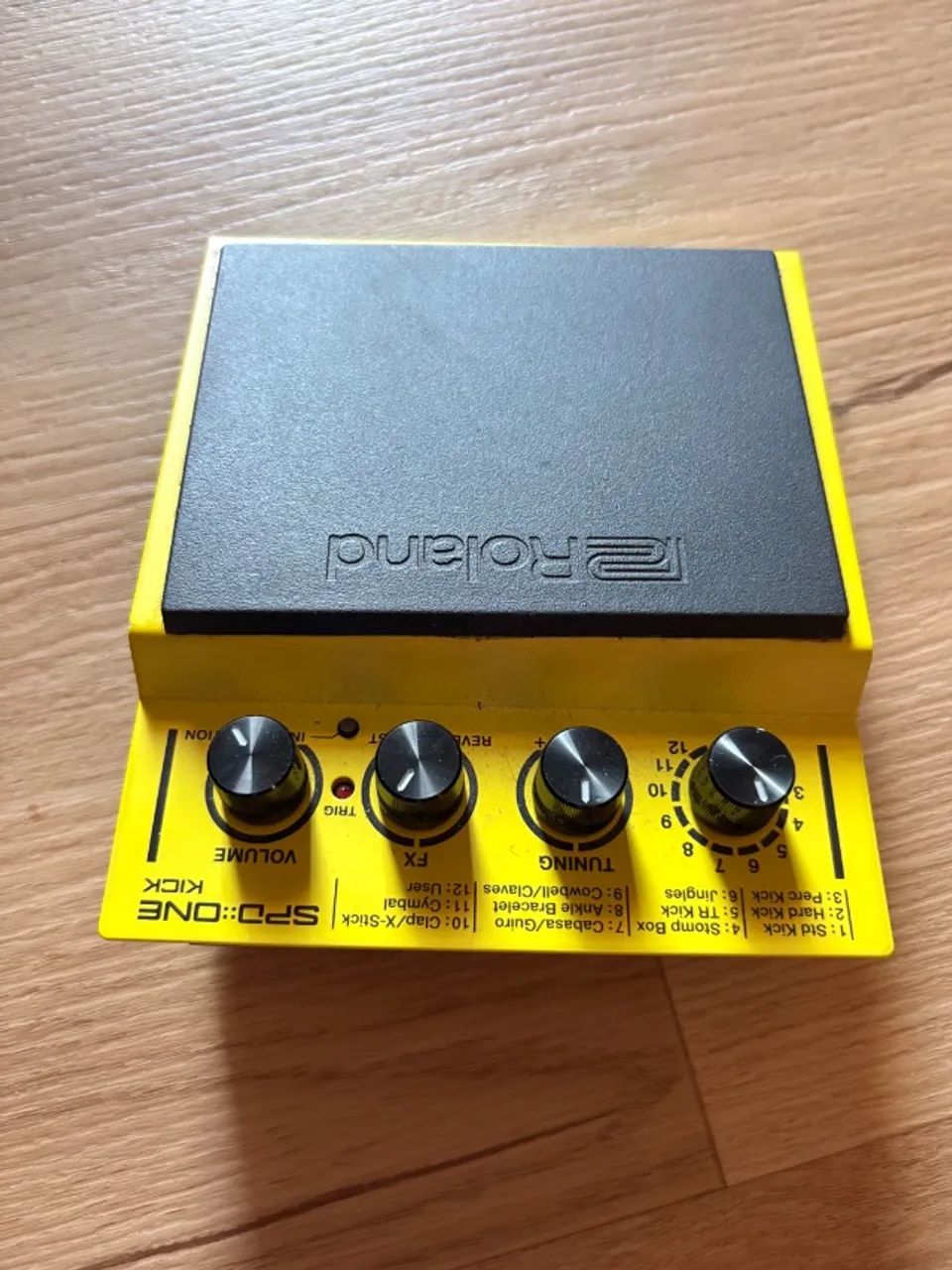 Roland spd ONE kick stomp box novinho - Instrumentos musicais