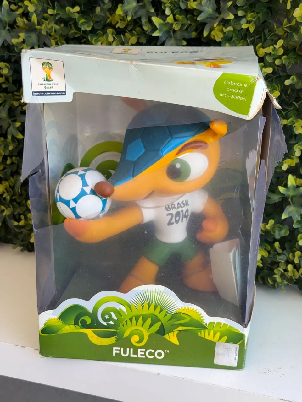 Boneco do Fuleco - Mascote da Copa 2014 - de Vinil - Grow - Foto 4