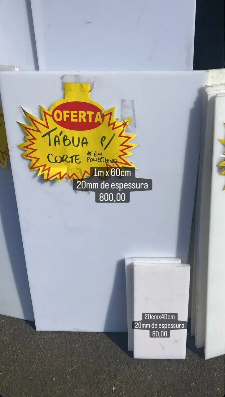 Tábuas de Corte em Polietileno - Foto 3