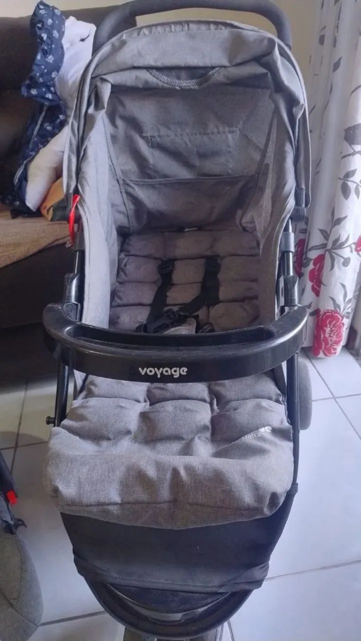 Carrinho de bebê + bebê conforto - Foto 2