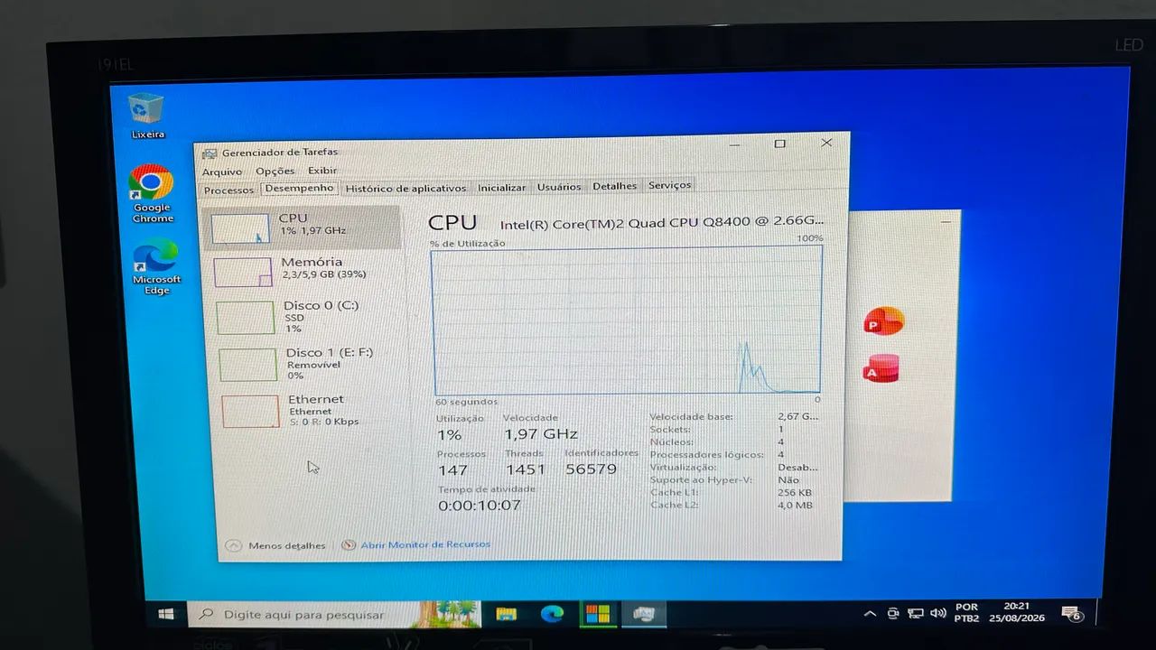 HP Compaq 6000 Pro / SSD 256Gb / 6Gb RAM - Foto 2