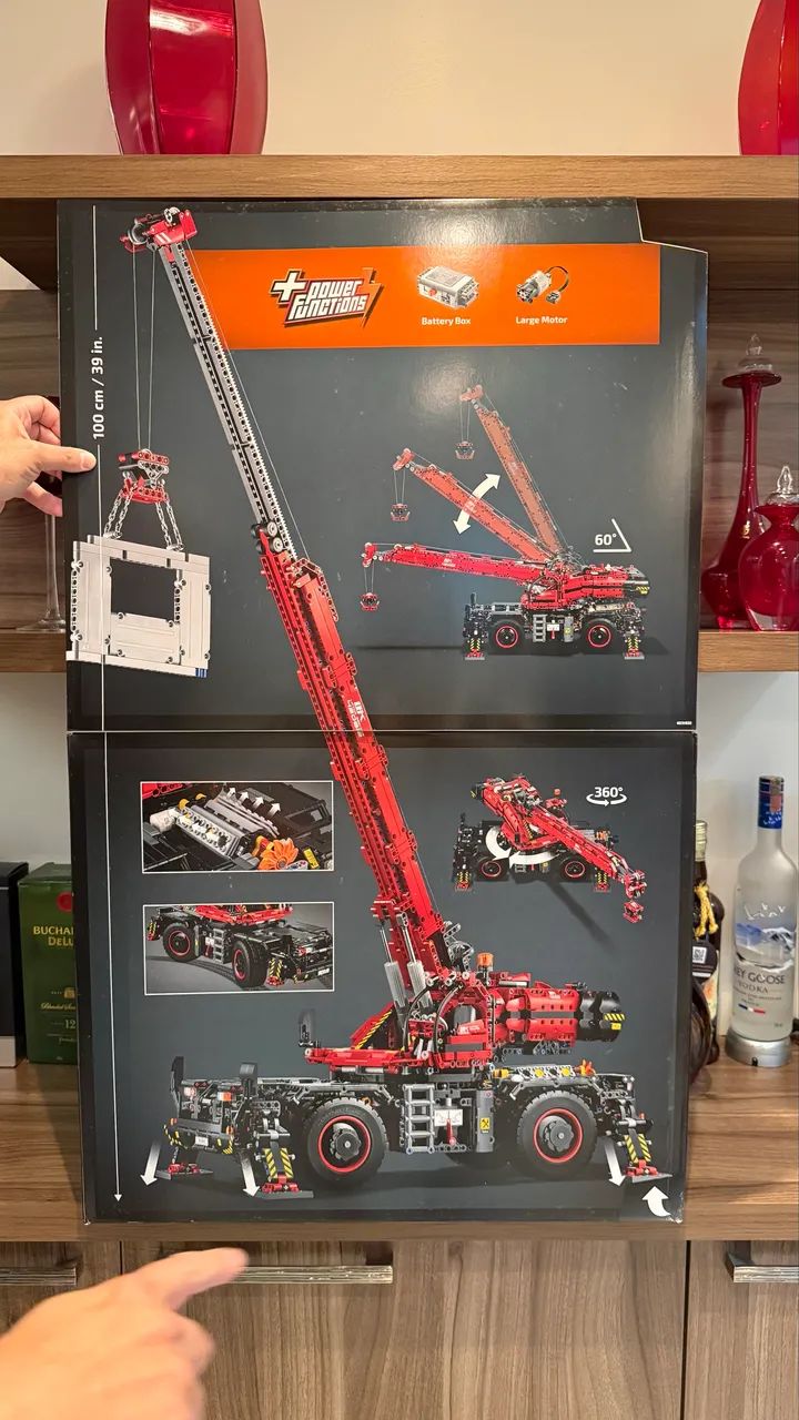 LEGO Technic 42082 Guindaste (ROUGH TERRAIN CRANE) - Novo / Lacrado - Foto 2