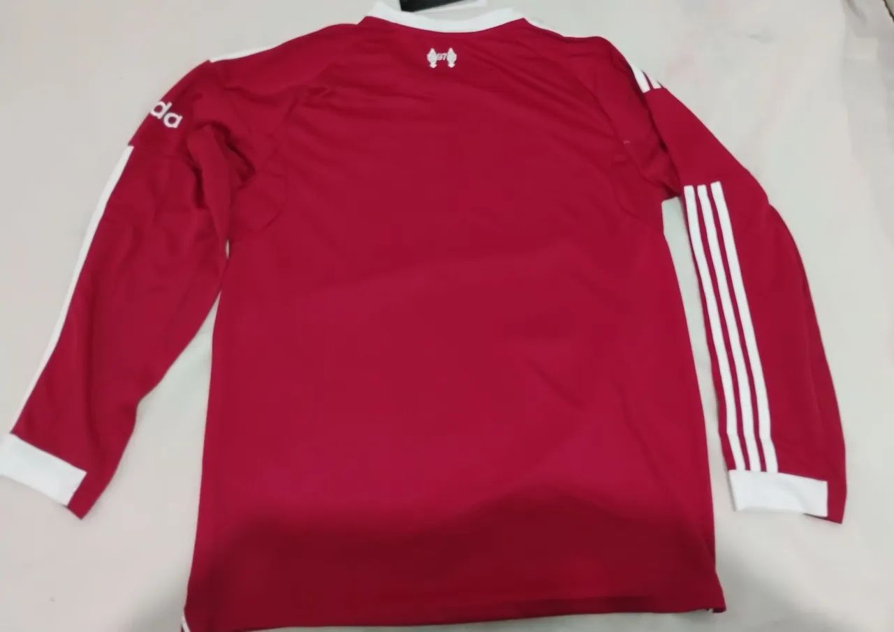 CAMISA LIVERPOOL HOME MANGA LONGA  - Foto 4