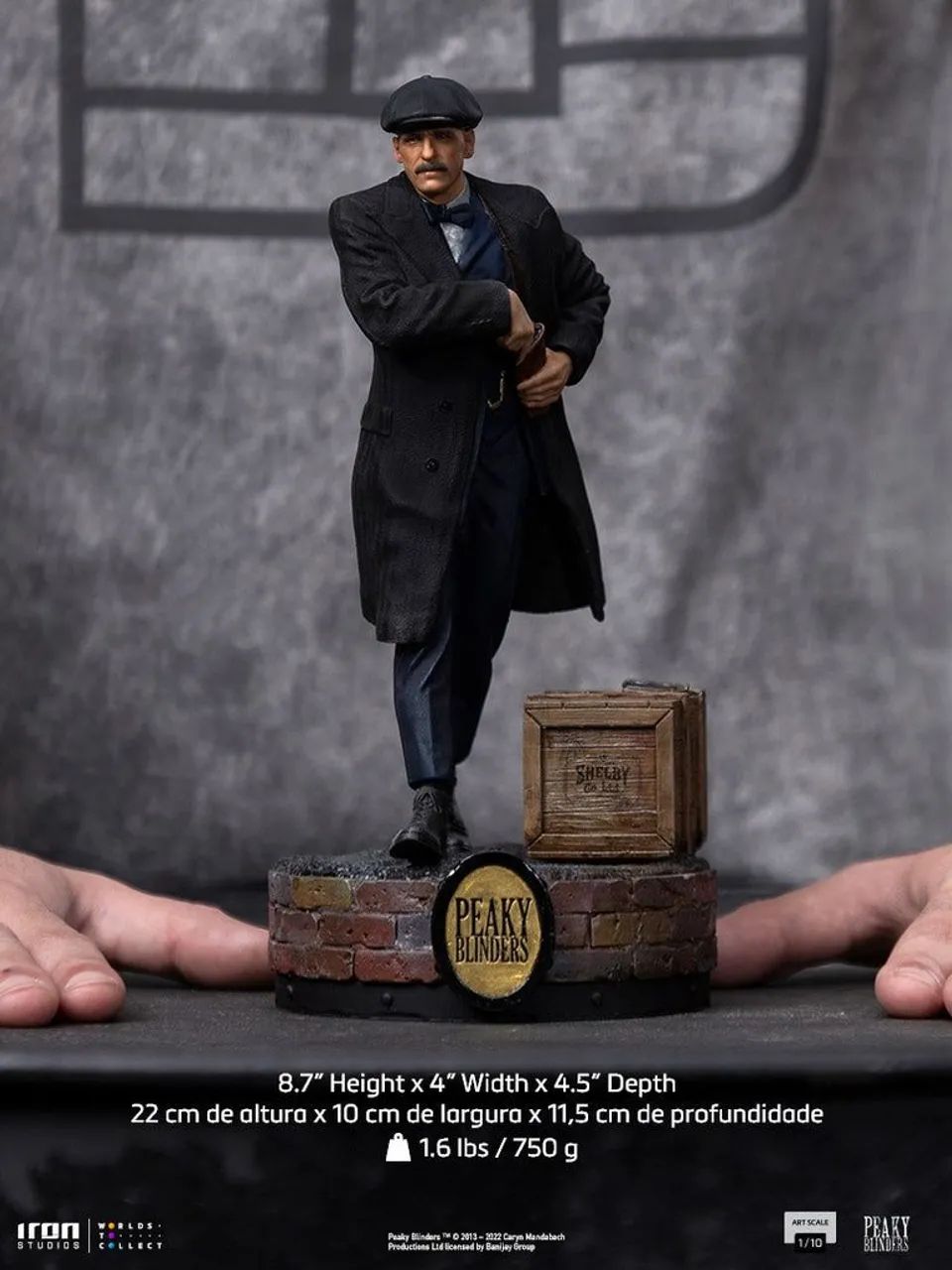 Thomas e Arthur Shelby - Peaky Blinders - Art Scale 1/10 - Iron Studios - Foto 4