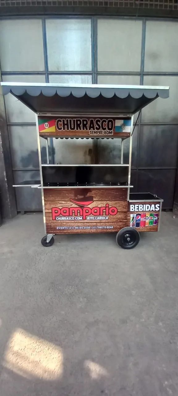 Barraca para churrasco