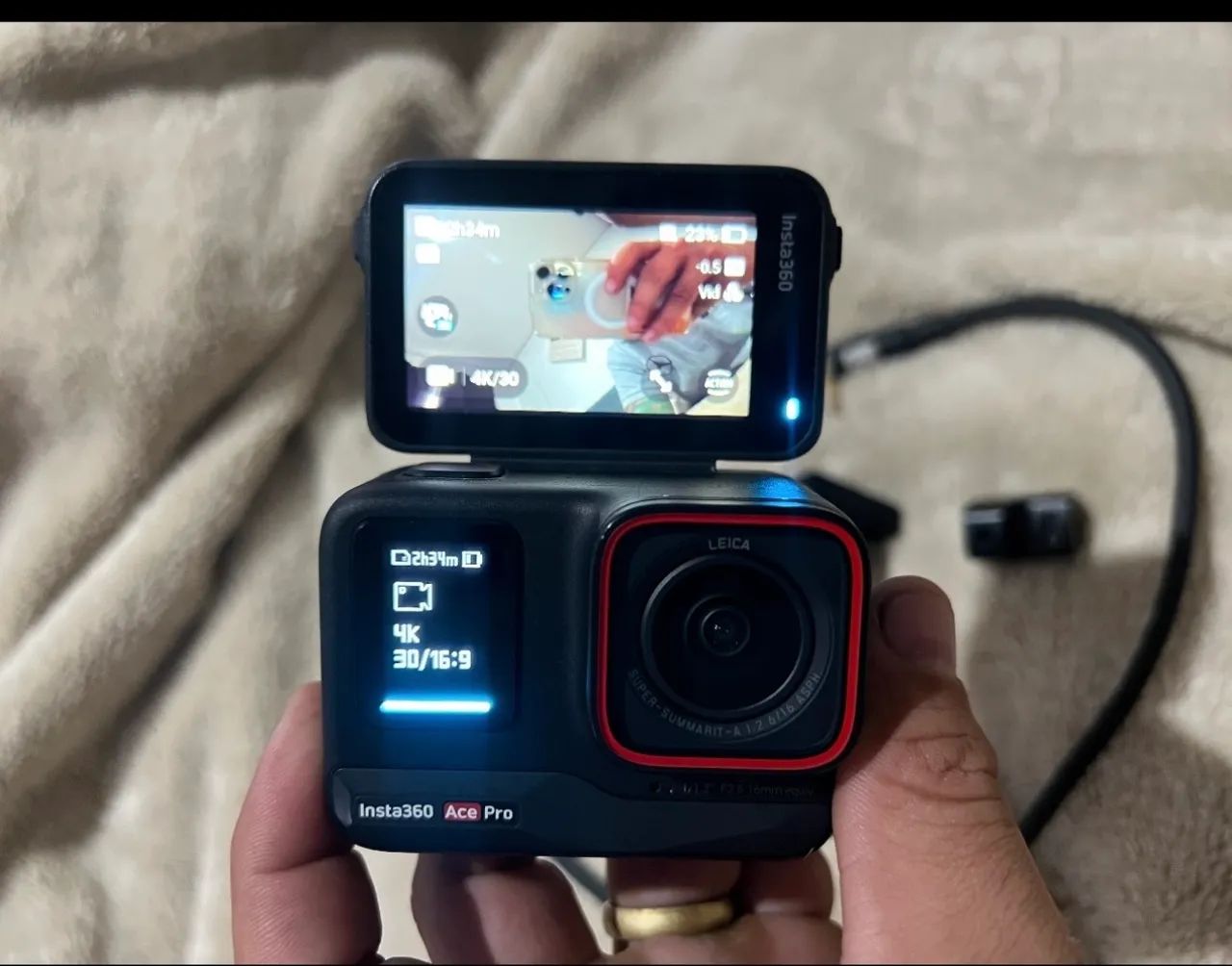 Vende ou troca câmera insta 360 ace pro - Foto 2