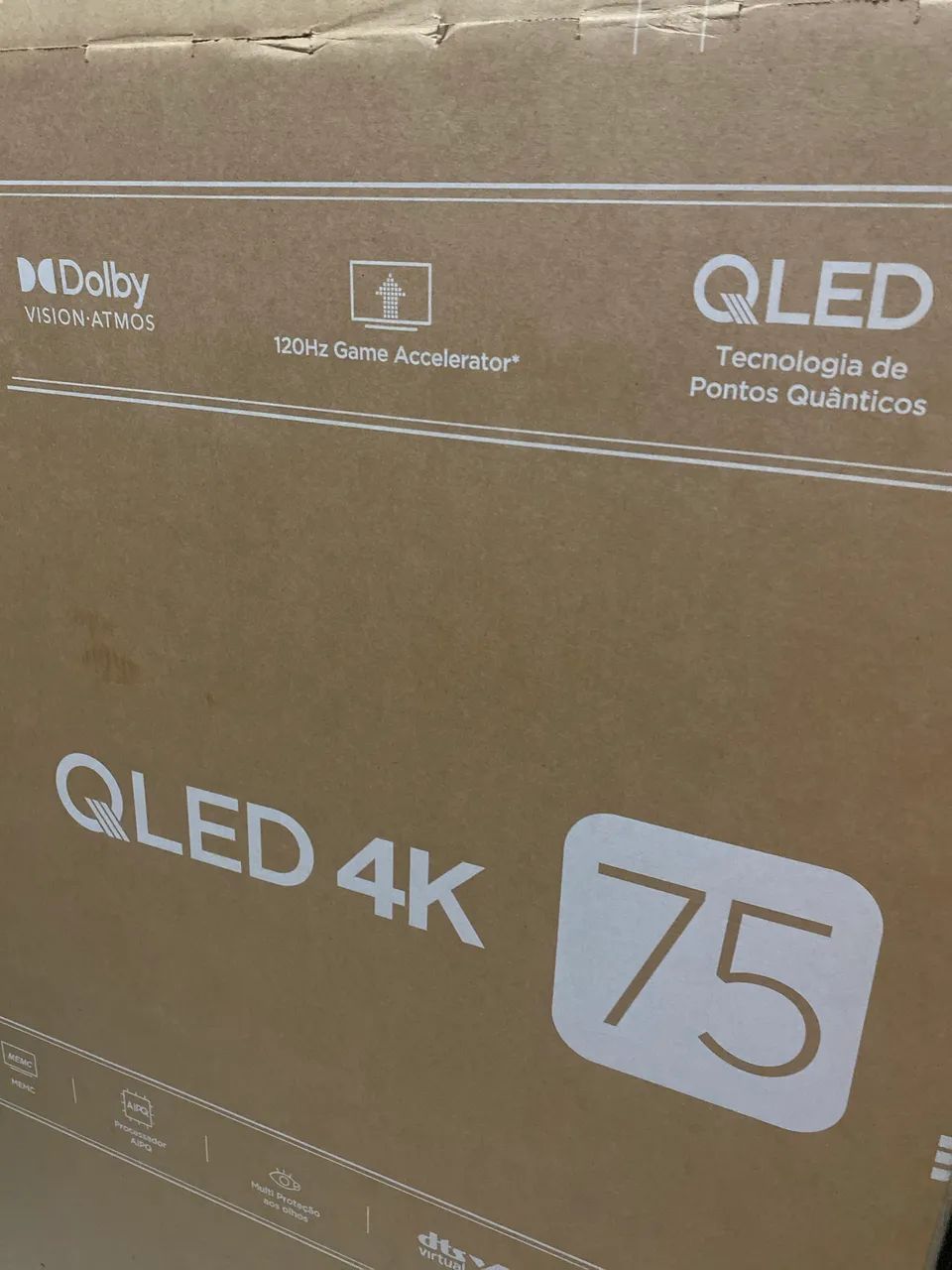 Tv TCL QLed 75? polegadas  - Foto 2