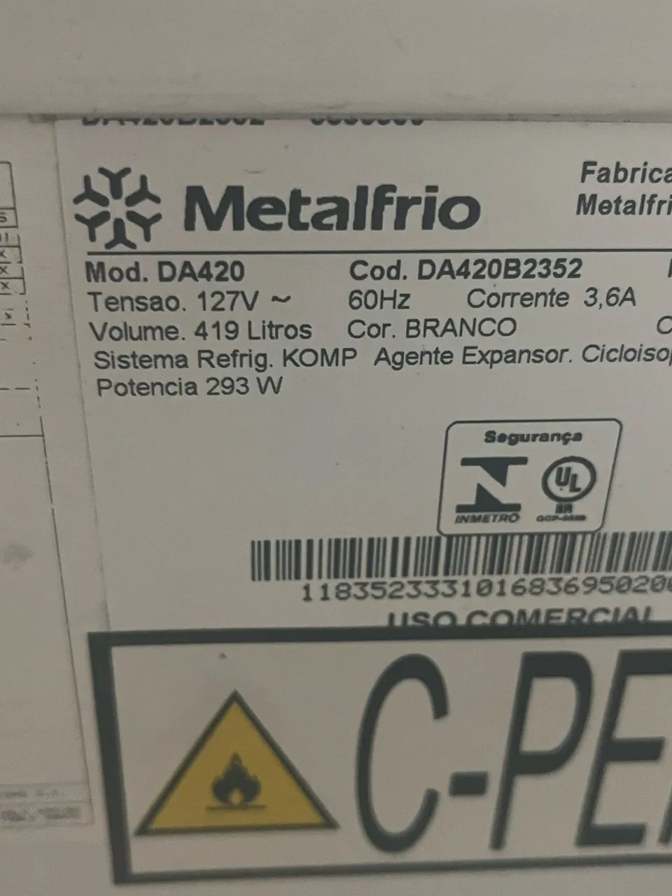 Vendo freezer - Geladeiras e Freezers - Mateus Leme 1503921110 | OLX
