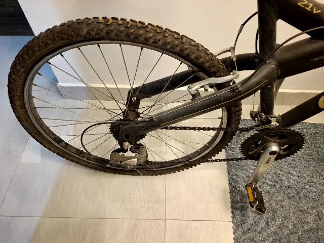 Bicicleta Caloi T-Type aro 26 21 marchas - Foto 4