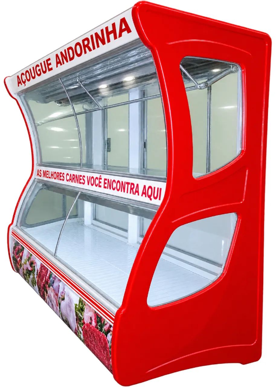 Balcão Expositor Refrigerado para Açougue com Tendal - Excelente Estado! - Foto 5