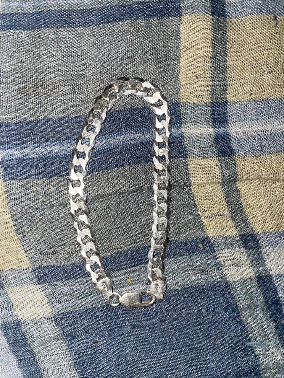 Pulseira de prata 8MM