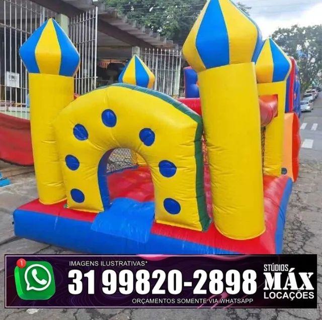 Aluguel de Castelinho inflável pula pula para festas - Foto 2