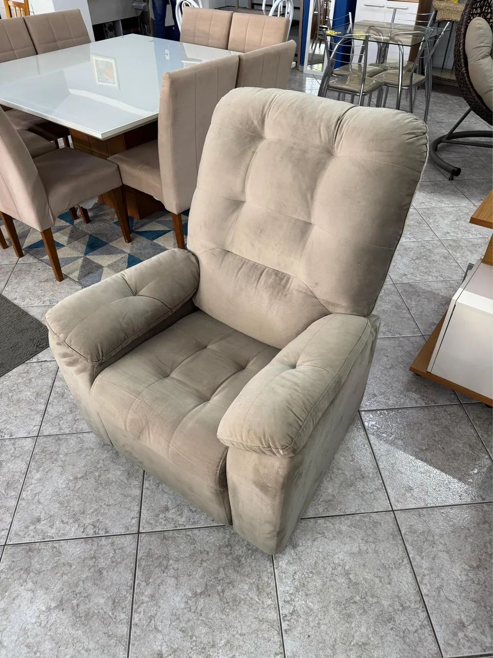Poltrona reclinável do papai - Foto 4