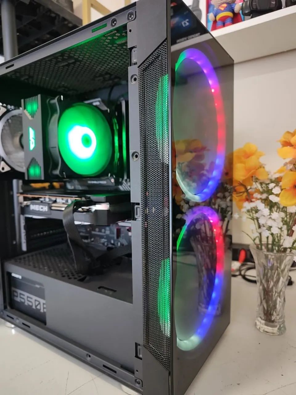 PC Gamer Intel Core i5 10th + RX 6600 - Foto 4