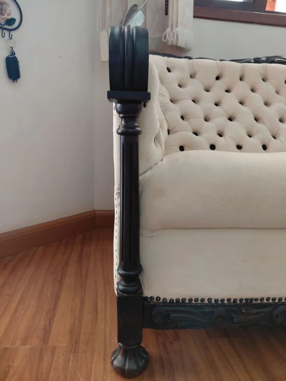 SOFÁ E POLTRONAS ESTILO LUIS XV - Foto 3