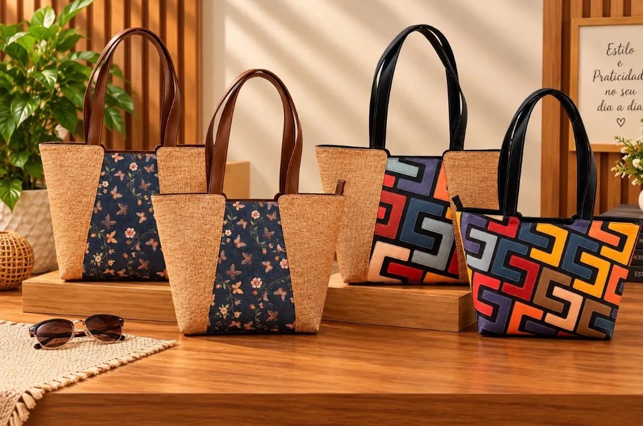Bolcas de couro estampados - Foto 4