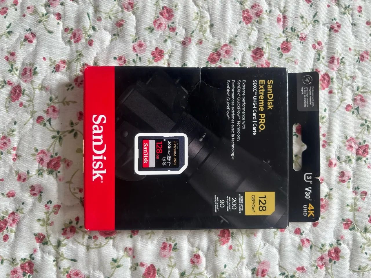 SD Sandisk Extreme Pro 128 GB