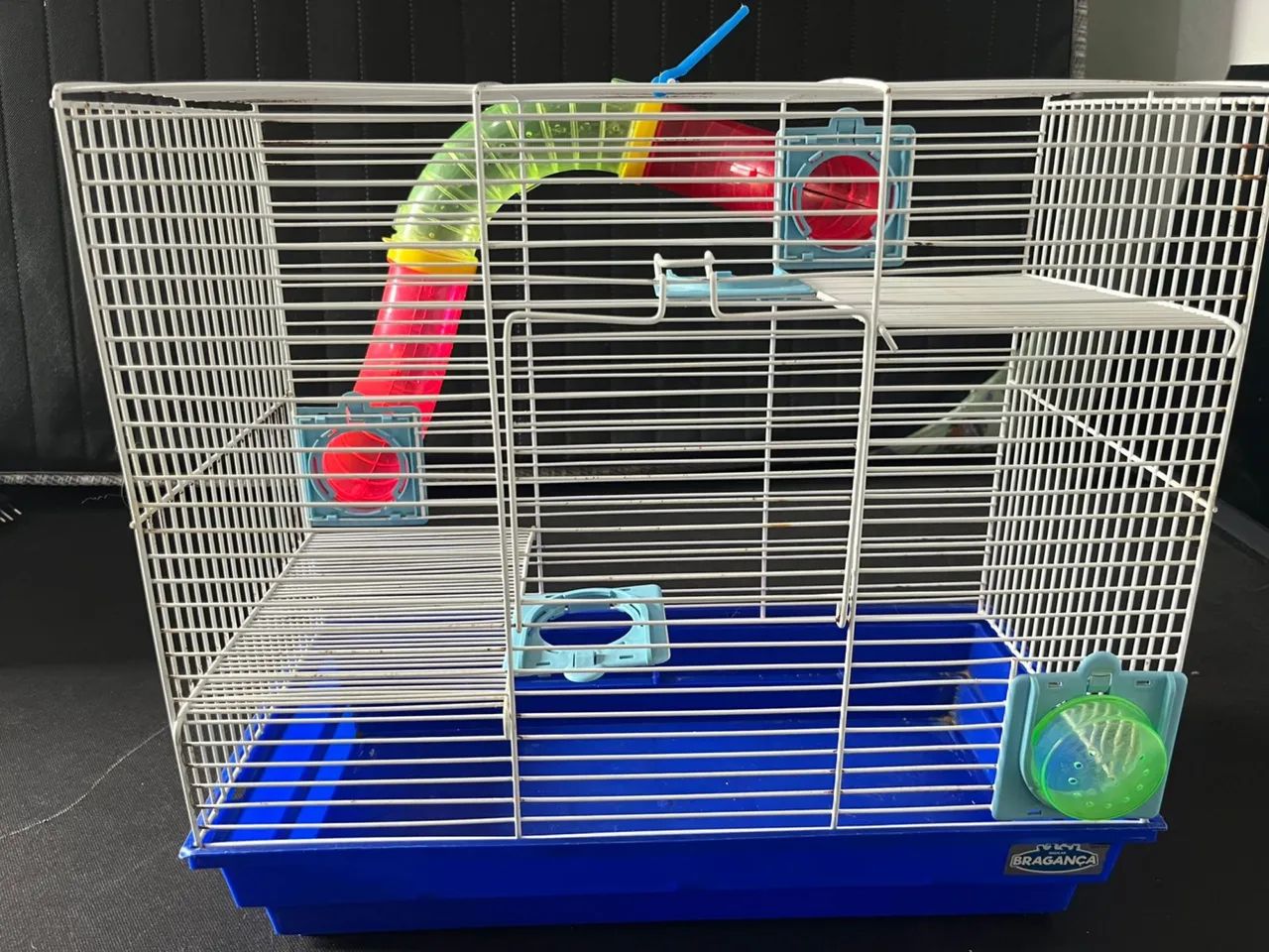 GAIOLA HAMSTER GRANDE 3 ANDARES PRATICAMENTE NOVA - Foto 5